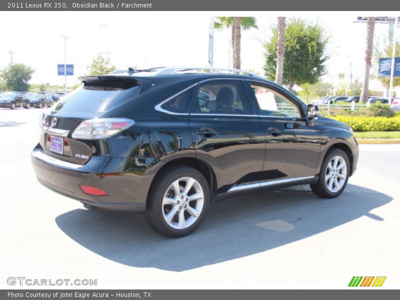 Obsidian Black / Parchment 2011 Lexus RX 350