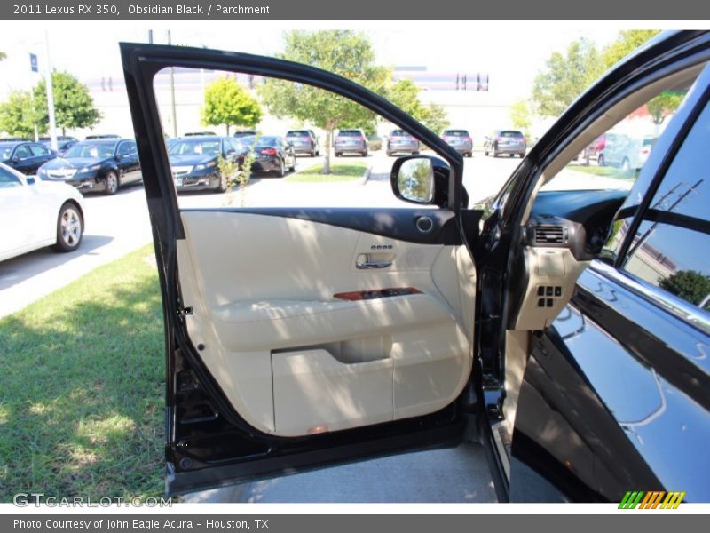 Obsidian Black / Parchment 2011 Lexus RX 350