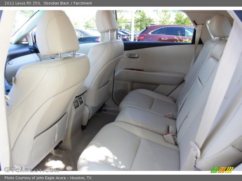 Obsidian Black / Parchment 2011 Lexus RX 350