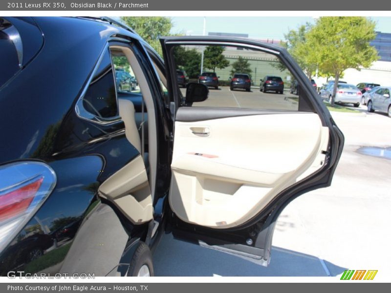 Obsidian Black / Parchment 2011 Lexus RX 350