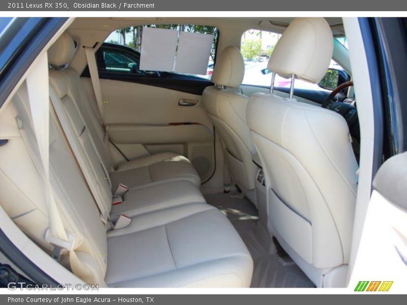 Obsidian Black / Parchment 2011 Lexus RX 350