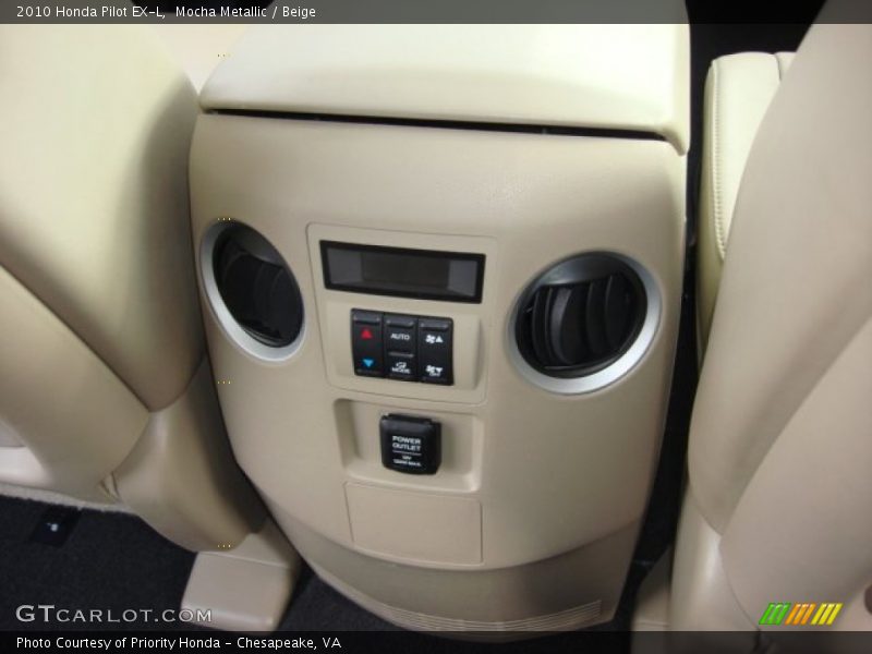 Mocha Metallic / Beige 2010 Honda Pilot EX-L