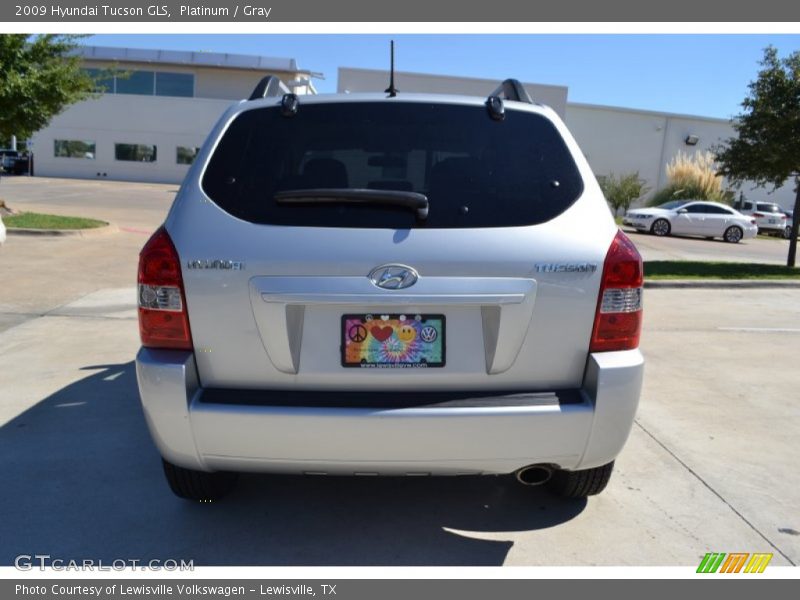 Platinum / Gray 2009 Hyundai Tucson GLS