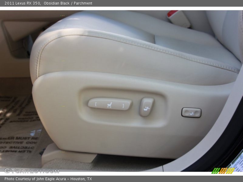 Obsidian Black / Parchment 2011 Lexus RX 350