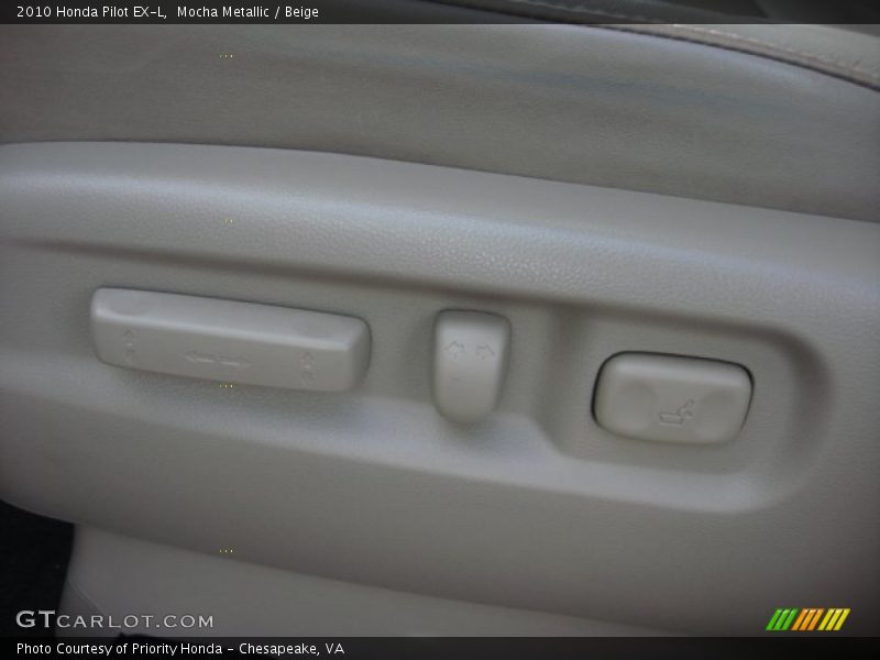 Mocha Metallic / Beige 2010 Honda Pilot EX-L