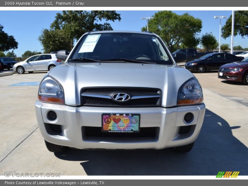 Platinum / Gray 2009 Hyundai Tucson GLS