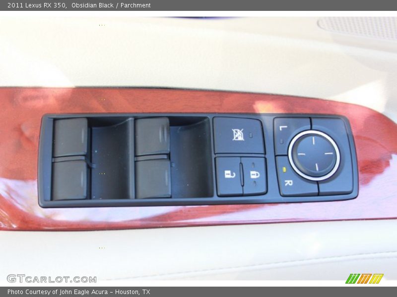Obsidian Black / Parchment 2011 Lexus RX 350