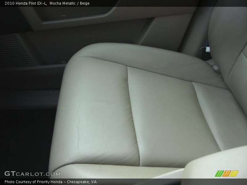 Mocha Metallic / Beige 2010 Honda Pilot EX-L
