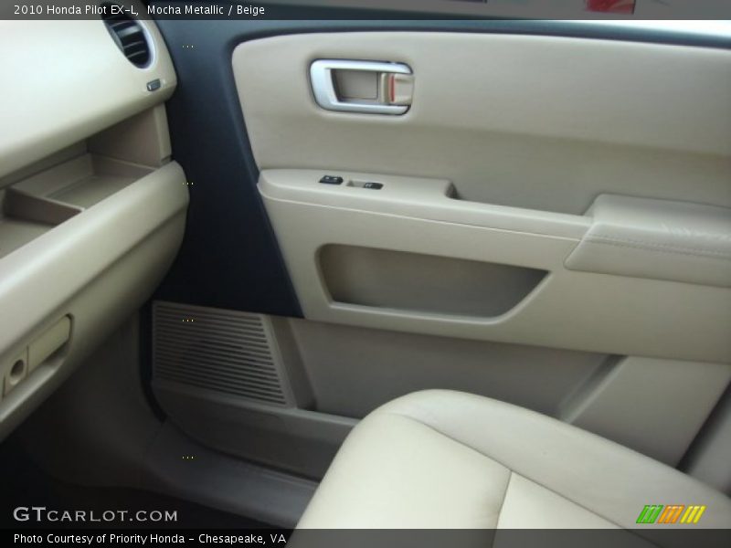 Mocha Metallic / Beige 2010 Honda Pilot EX-L