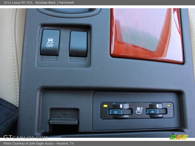 Obsidian Black / Parchment 2011 Lexus RX 350