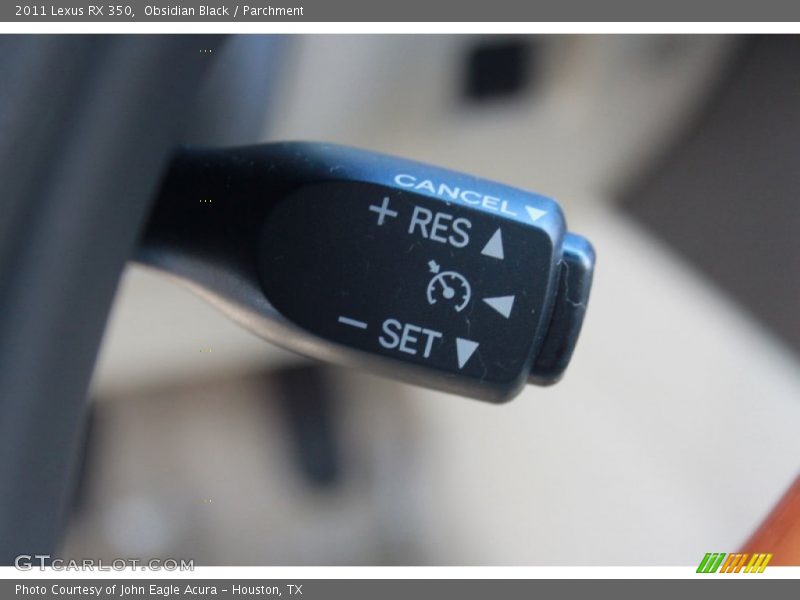Obsidian Black / Parchment 2011 Lexus RX 350