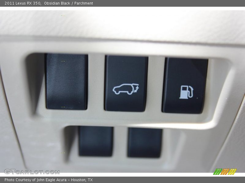 Obsidian Black / Parchment 2011 Lexus RX 350