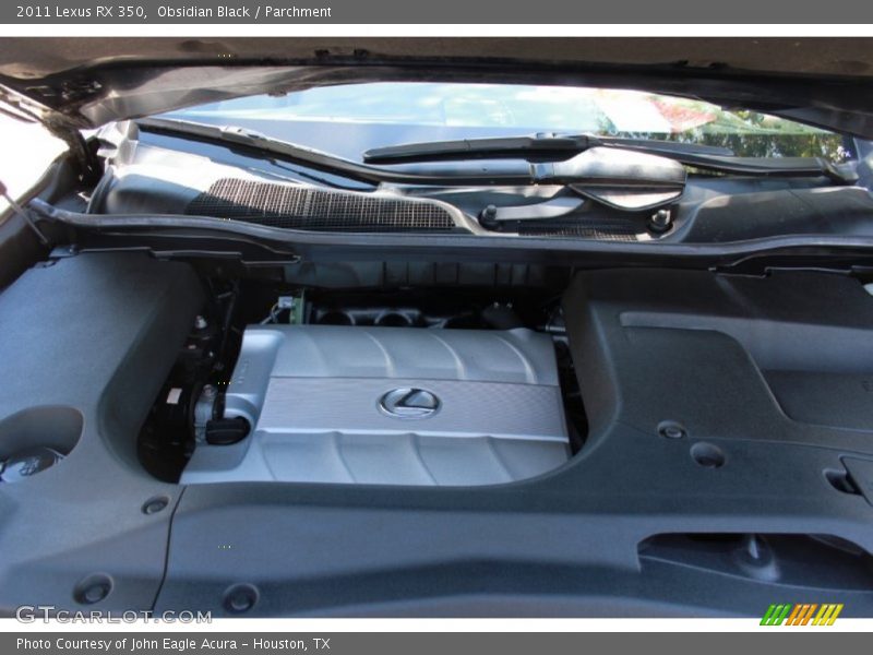 Obsidian Black / Parchment 2011 Lexus RX 350