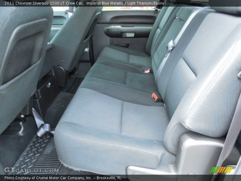 Imperial Blue Metallic / Light Titanium/Ebony 2011 Chevrolet Silverado 1500 LT Crew Cab