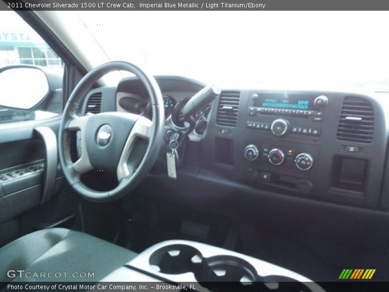 Imperial Blue Metallic / Light Titanium/Ebony 2011 Chevrolet Silverado 1500 LT Crew Cab