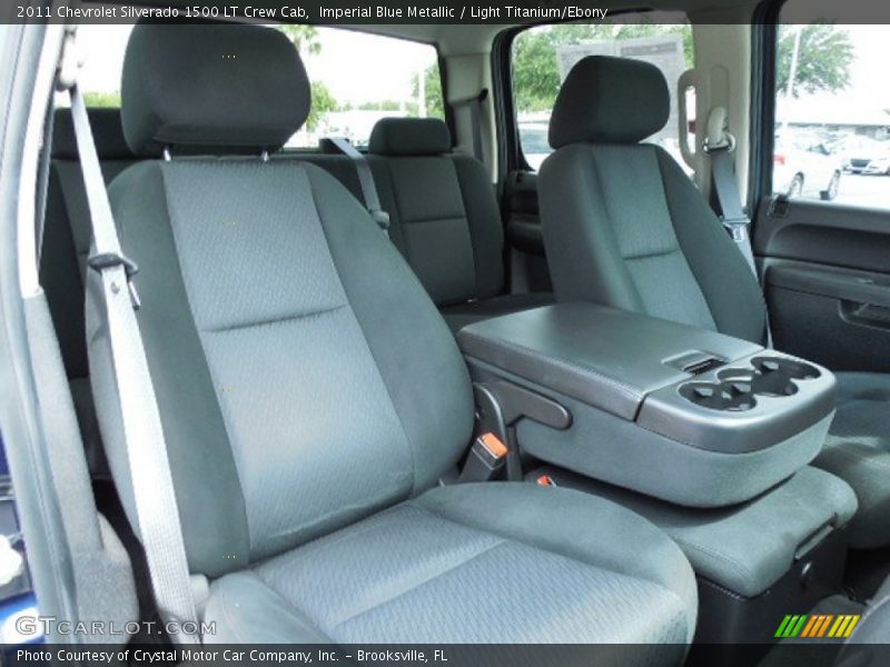 Imperial Blue Metallic / Light Titanium/Ebony 2011 Chevrolet Silverado 1500 LT Crew Cab