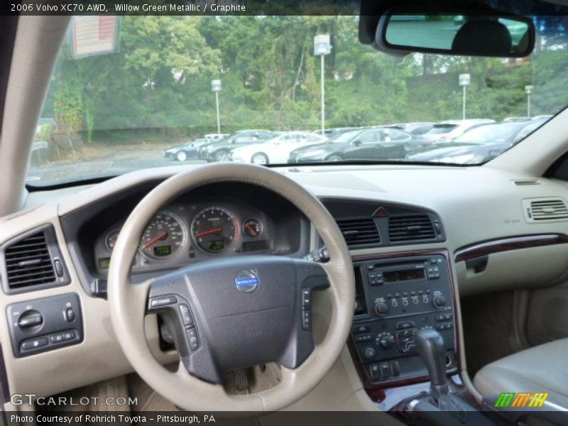 Willow Green Metallic / Graphite 2006 Volvo XC70 AWD