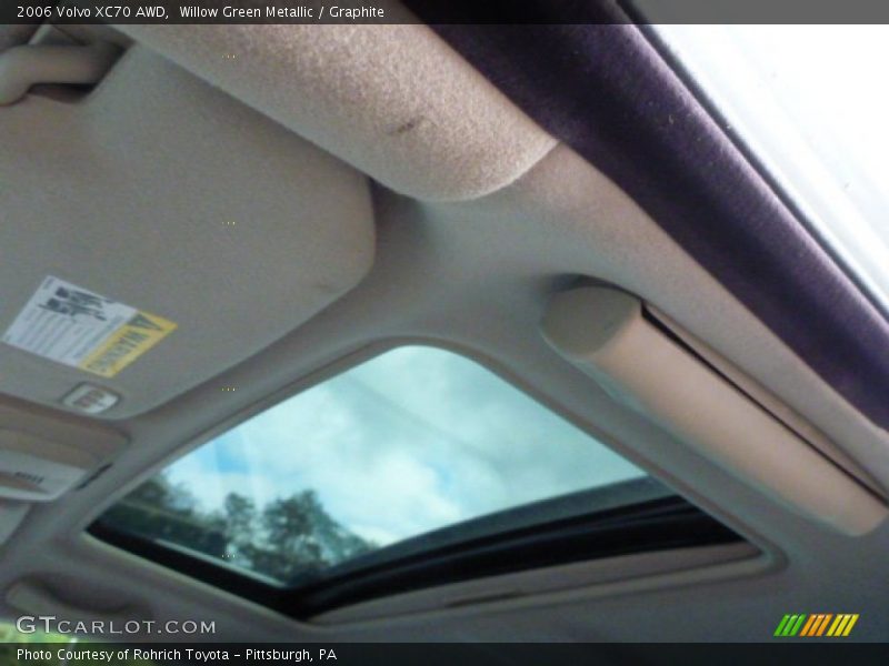 Willow Green Metallic / Graphite 2006 Volvo XC70 AWD