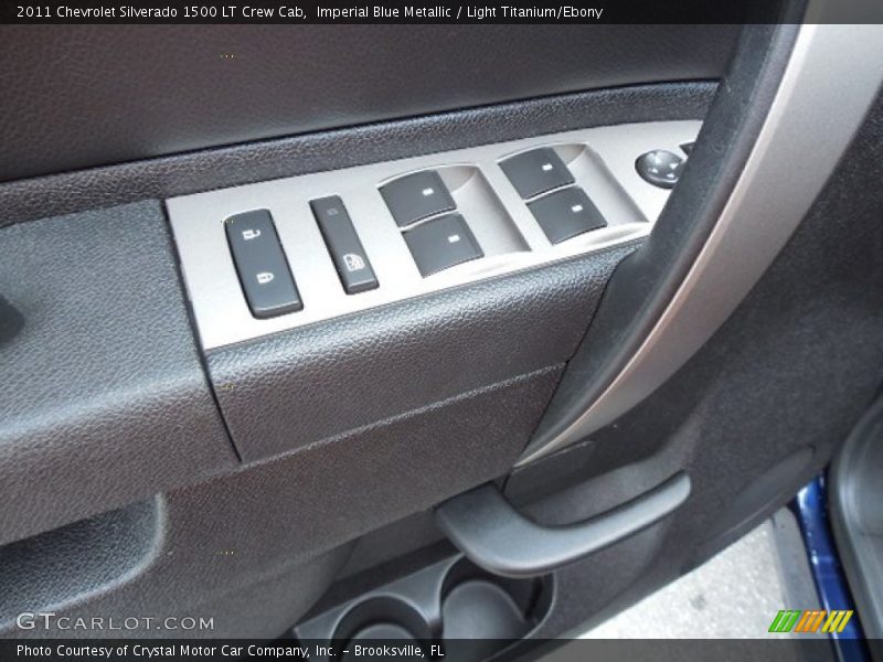 Imperial Blue Metallic / Light Titanium/Ebony 2011 Chevrolet Silverado 1500 LT Crew Cab