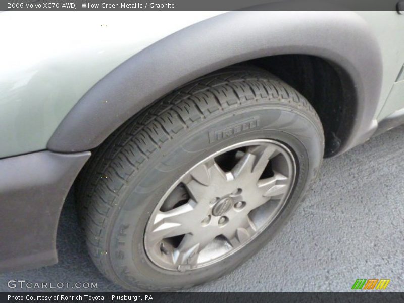 Willow Green Metallic / Graphite 2006 Volvo XC70 AWD