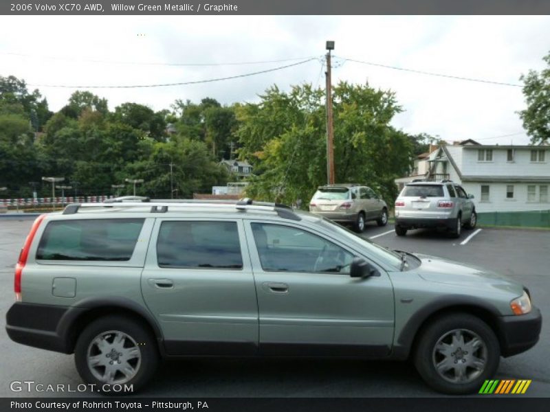 Willow Green Metallic / Graphite 2006 Volvo XC70 AWD