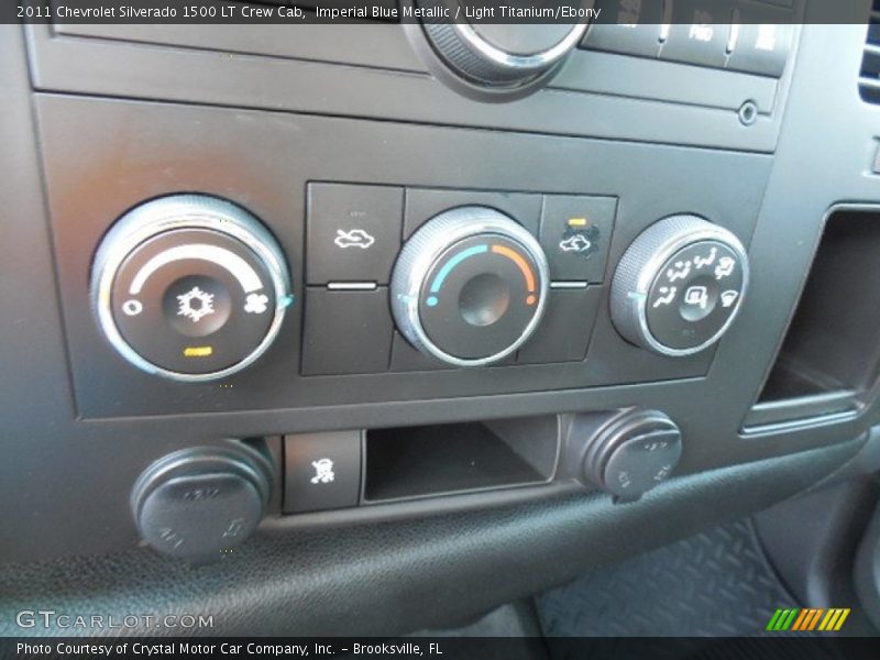 Imperial Blue Metallic / Light Titanium/Ebony 2011 Chevrolet Silverado 1500 LT Crew Cab