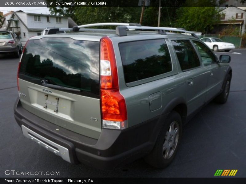 Willow Green Metallic / Graphite 2006 Volvo XC70 AWD