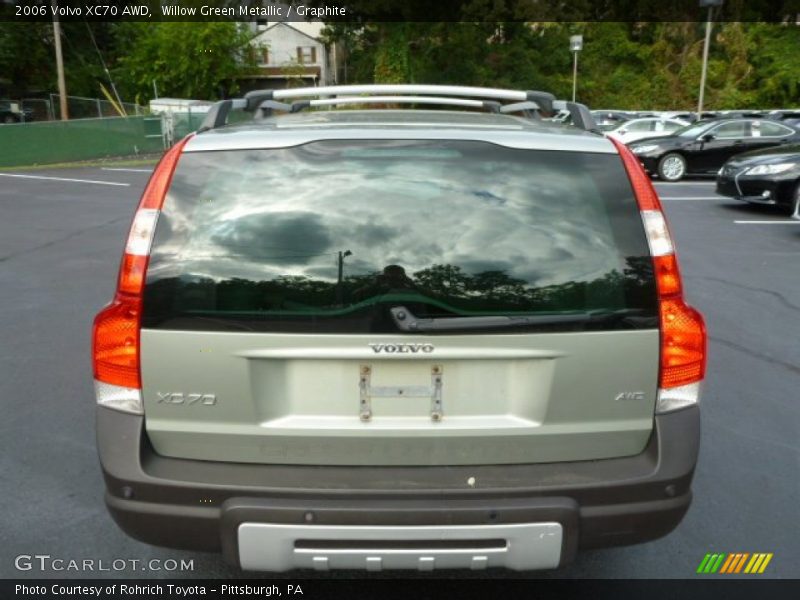 Willow Green Metallic / Graphite 2006 Volvo XC70 AWD
