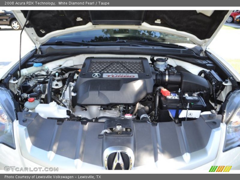 White Diamond Pearl / Taupe 2008 Acura RDX Technology