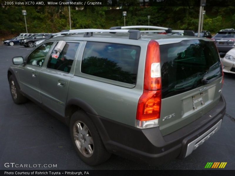 Willow Green Metallic / Graphite 2006 Volvo XC70 AWD