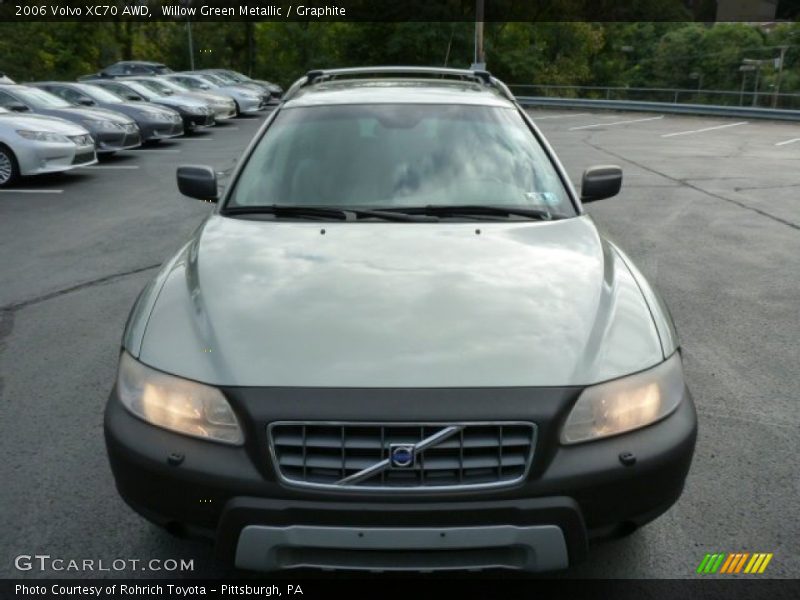 Willow Green Metallic / Graphite 2006 Volvo XC70 AWD
