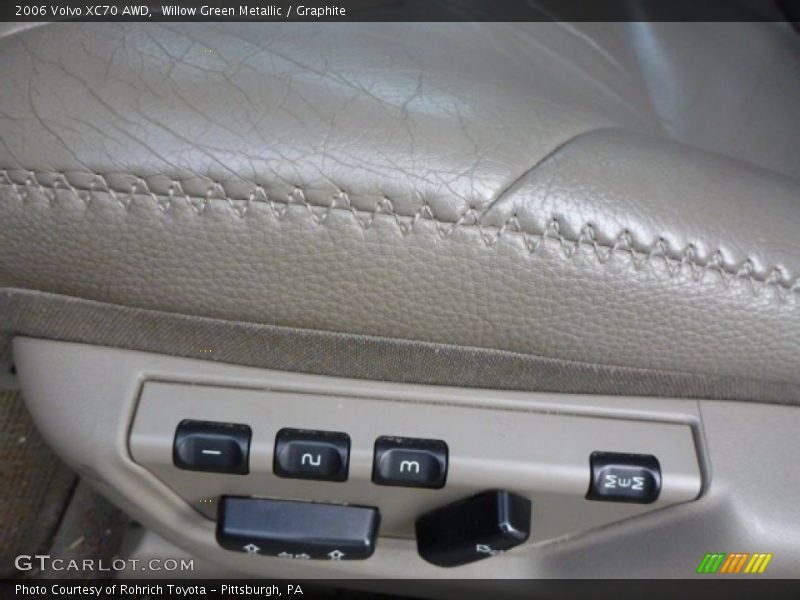 Willow Green Metallic / Graphite 2006 Volvo XC70 AWD