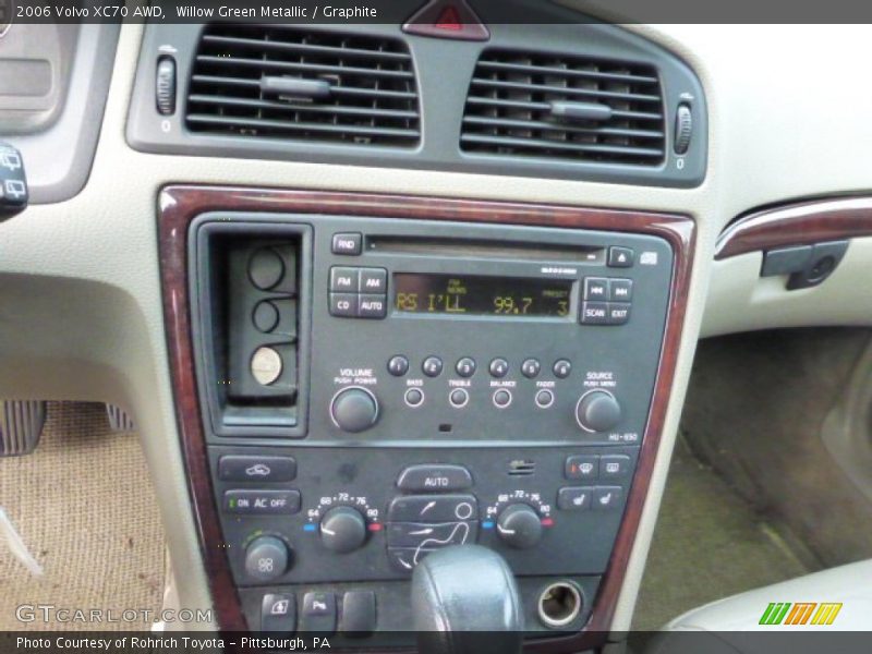 Willow Green Metallic / Graphite 2006 Volvo XC70 AWD
