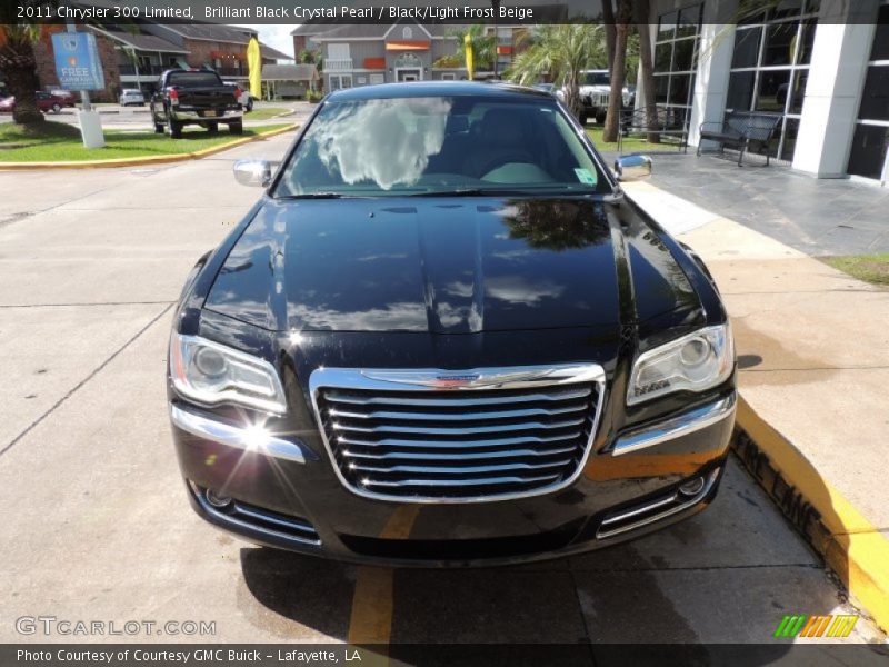 Brilliant Black Crystal Pearl / Black/Light Frost Beige 2011 Chrysler 300 Limited