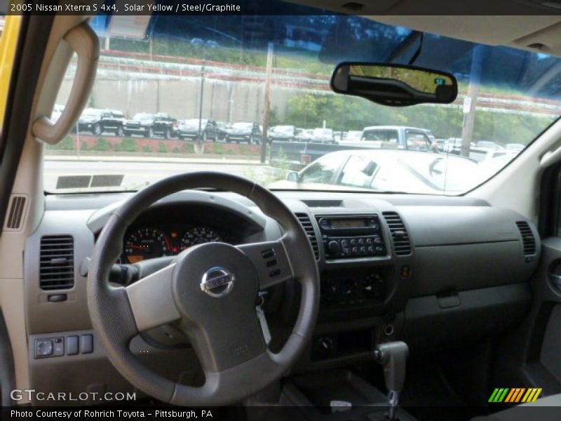 Solar Yellow / Steel/Graphite 2005 Nissan Xterra S 4x4