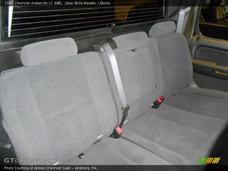 Silver Birch Metallic / Ebony 2007 Chevrolet Avalanche LT 4WD