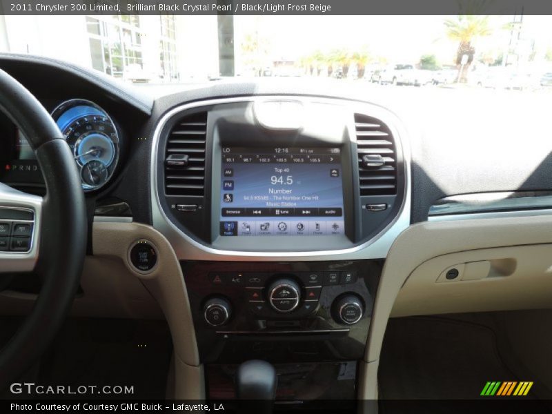 Brilliant Black Crystal Pearl / Black/Light Frost Beige 2011 Chrysler 300 Limited