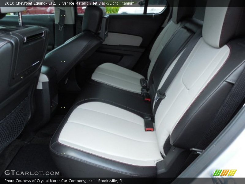 Silver Ice Metallic / Jet Black/Light Titanium 2010 Chevrolet Equinox LTZ