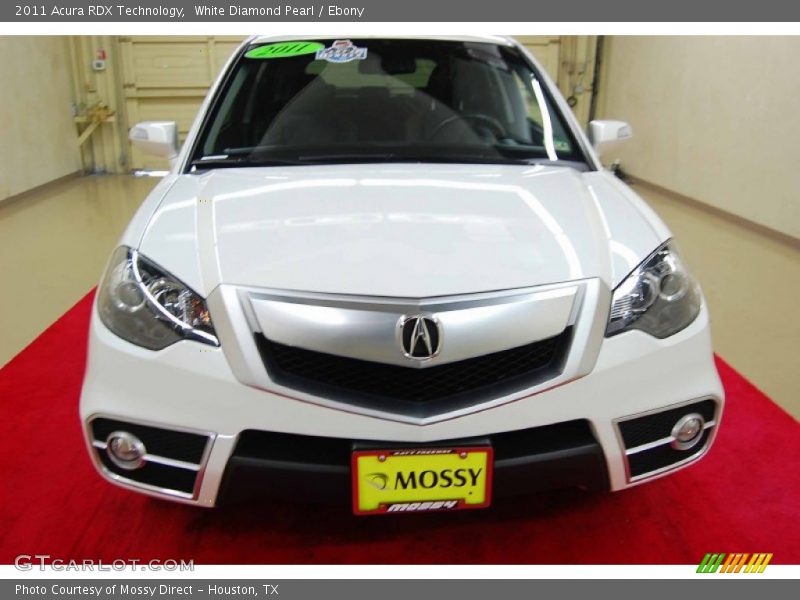 White Diamond Pearl / Ebony 2011 Acura RDX Technology