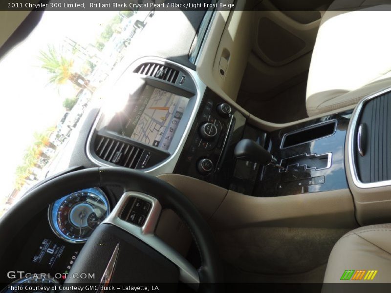 Brilliant Black Crystal Pearl / Black/Light Frost Beige 2011 Chrysler 300 Limited