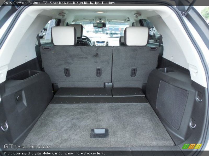 Silver Ice Metallic / Jet Black/Light Titanium 2010 Chevrolet Equinox LTZ