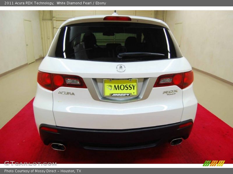 White Diamond Pearl / Ebony 2011 Acura RDX Technology