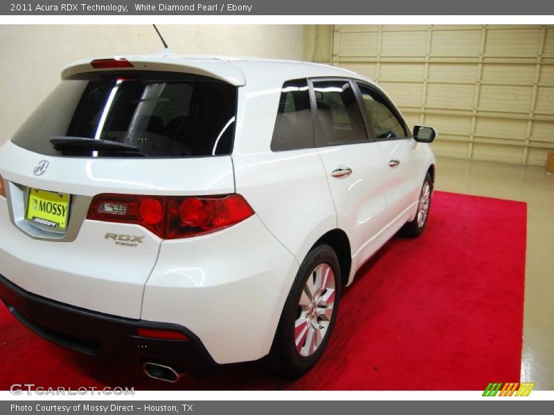 White Diamond Pearl / Ebony 2011 Acura RDX Technology