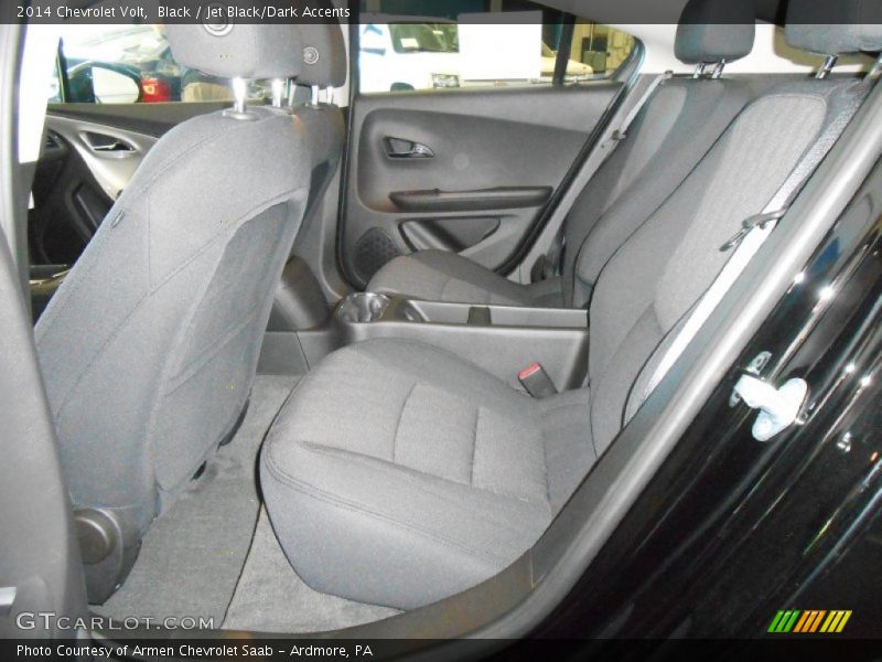 Rear Seat of 2014 Volt 