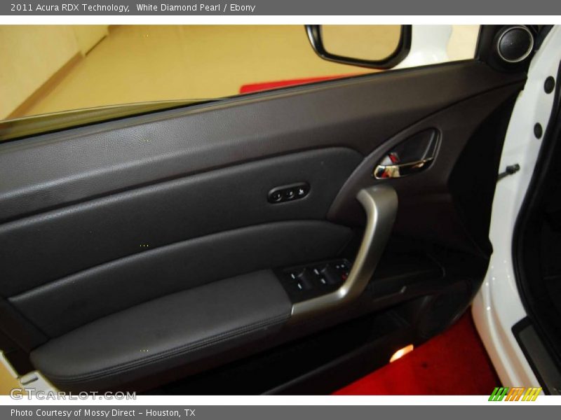 White Diamond Pearl / Ebony 2011 Acura RDX Technology