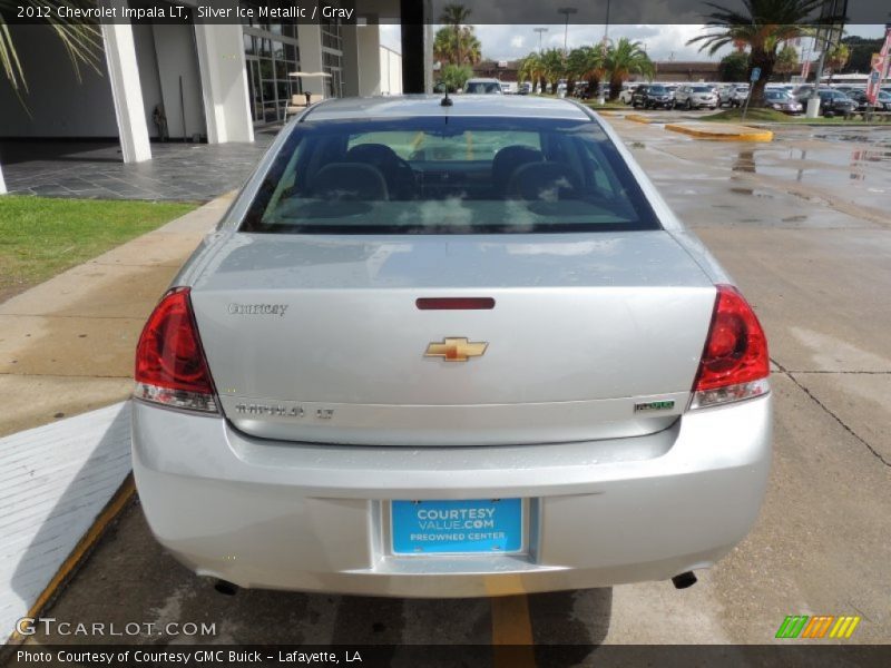 Silver Ice Metallic / Gray 2012 Chevrolet Impala LT