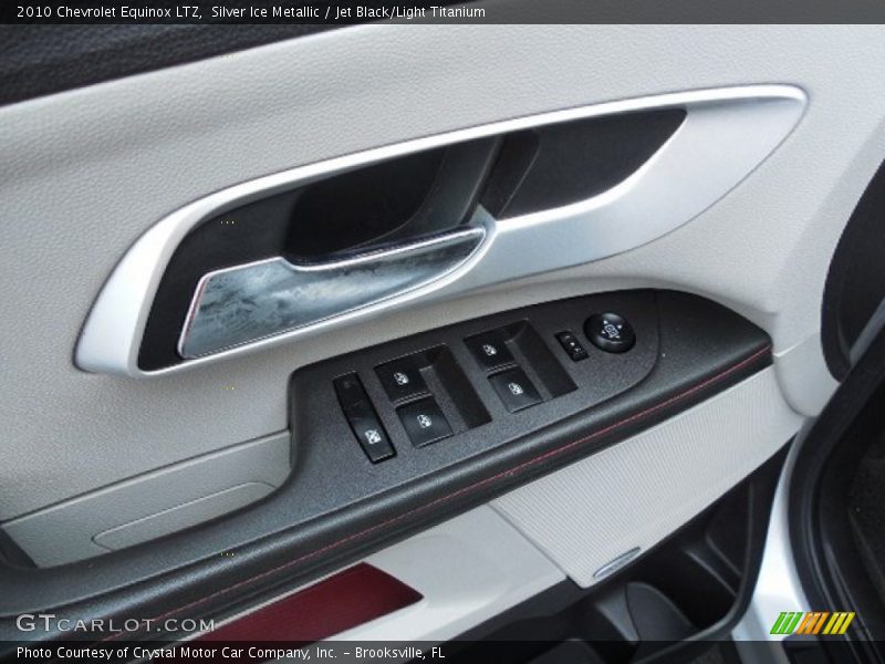 Silver Ice Metallic / Jet Black/Light Titanium 2010 Chevrolet Equinox LTZ