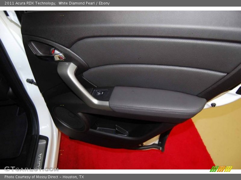 White Diamond Pearl / Ebony 2011 Acura RDX Technology