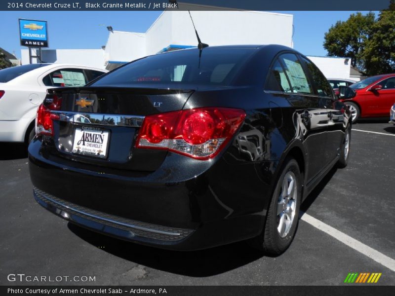 Black Granite Metallic / Jet Black 2014 Chevrolet Cruze LT