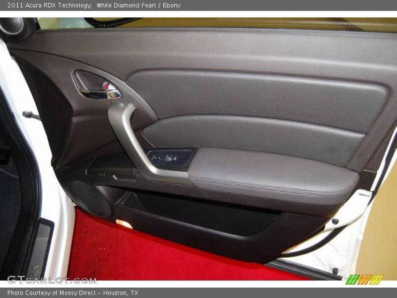 White Diamond Pearl / Ebony 2011 Acura RDX Technology